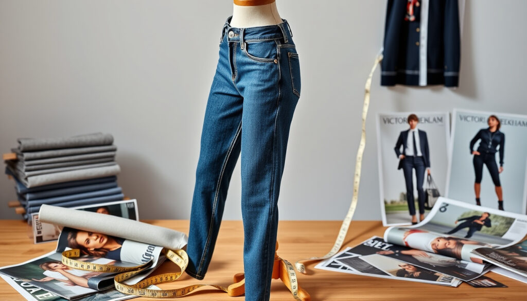 Victoria Beckham jeans: alt om størrelse, trender og stil